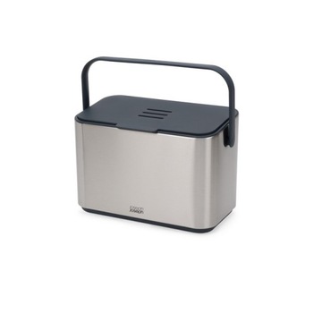 Компостер JosephJoseph для кухни, стальной контейнер для мусора 4л.