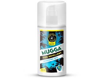 MUGGA NA KOMARY 50% DEET EXTRA STRONG CZERWONA