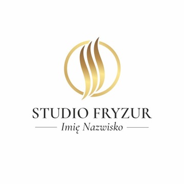 Projekt logo dla salonu fryzjerskiego