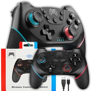 PAD do NINTENDO SWITCH Joystick Gamepad Kontroler BEZPRZEWODOWY Bluetooth