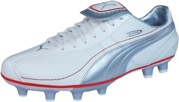 PUMA KING XL I FG KORKI BIAŁE ZE SKÓRĄ 37 1S3A