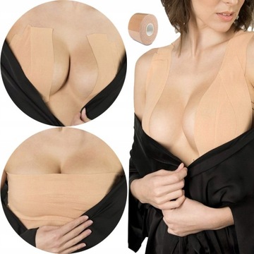TAŚMA MODELUJĄCA Julimex Secret Tape PLASTRY stylizujące biust pośladki 5cm