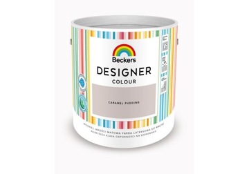 Farba lateksowa Designer Colour Caramel Pudding 2,5 L BECKERS