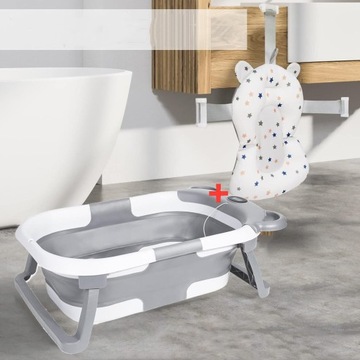 ERGONOMICZNY I KOMPAKTOWY SKŁADANA WANNA DLA