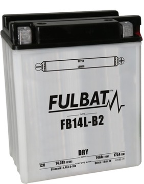 Akumulator Fulbat YB14L-B2 FB14L-B2 12V 14Ah 175A