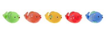 TULLO ZABAWKI DO KĄPIELI ZESTAW 5 SZT BEZ DZIUREK