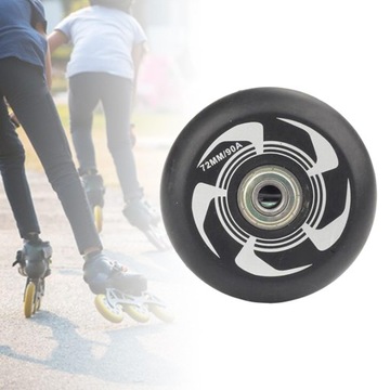 Замена роликового колеса 76 мм с подшипником Abec 9 Black Argent