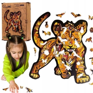 Puzzle Klasické pro skládání Simba Lví král Pro děti Hra procvičuje paměť