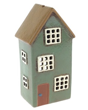 DOMEK CERAMICZNY LAMPION ŚWIECZNIK SKANDYNAWSKI DESIGN IB LAURSEN