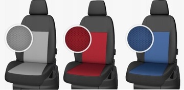 Кастомные чехлы на сиденья FIAT DUCATO PEUGEOT BOXER JUMPER с 2006 по 2024 г.в.