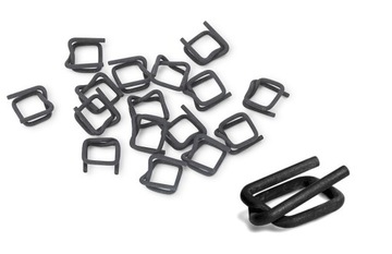 12mm ZAPINKI DRUCIANE szorstkie fosforowane BANDOWNICA TAŚMA PP PET