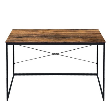 BIURKO LOFT NOWOCZESNE INDUSTRIALNE 120x60x75 cm