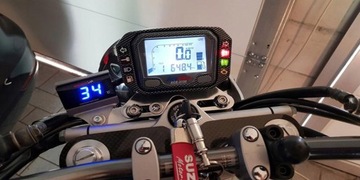 ДИСПЛЕЙ ТЕМПЕРАТУРЫ ДВИГАТЕЛЯ КОСО ЖК-ТОНКИЙ ИНДИКАТОР ТЕРМОМЕТР МОТОЦИКЛА