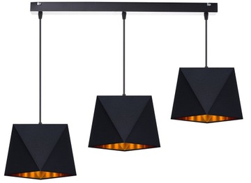 LAMPA WISZĄCA SUFITOWA ŻYRANDOL PLAFON GOLD LED