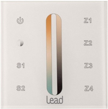 Sterownik LED ścienny dotykowy Dynamic LEAD RGB