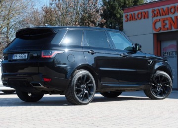 Land Rover Range Rover Sport II SUV Facelifting 3.0 L SDV6 306KM 2019 Range Rover Sport 3,0d 306 HSE Dociągi Wentyle Pixel ACC Pamięć Blis Winter, zdjęcie 29