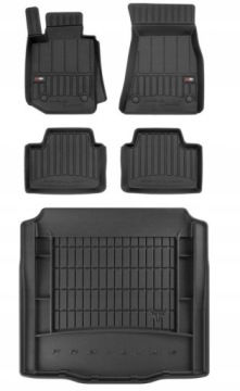 Set 3D Gumové rohože a rohože Bmw 3 G20 Sedan od roku 2018
