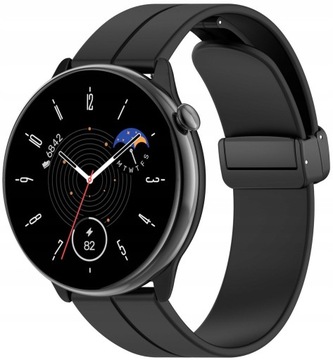 PASEK DO ZEGARKA 22MM DO HUAWEI GT SAMSUNG XIAOMI UNIWERSALNY SILIKONOWY