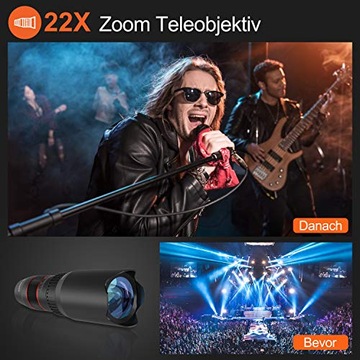 Набор объективов для телефона Selvim 4 в 1. ШТАТИВ