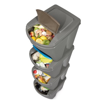 КОНТЕЙНЕР ДЛЯ РАЗДЕЛЕНИЯ МУСОРА 4х25 литров