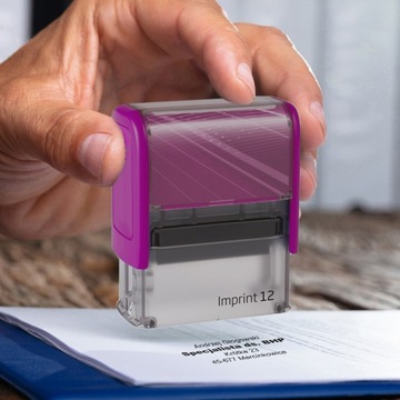 TRODAT 8912 ШТАМП ДЛЯ ДИЗАЙНА КОРПОРАТИВНОГО ЛИЧНОГО ОФИСА 6 СТРОК + ЛАСТИК