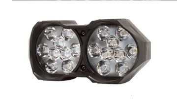 ГАЛОГЕННАЯ ФАРА 18x LED МОТОЦИКЛОВЫЙ МОТОР