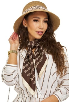 СОЛОМЕННАЯ ШАПКА ЭКО, бежевый