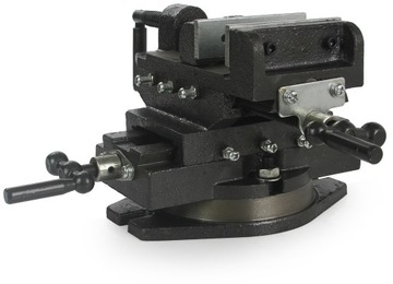 ДВУХОСНЫЕ КРЕСТОВЫЕ МАШИННЫЕ ТИСКИ 100 ММ ЧУГУННЫЕ СТРОИТЕЛЬНЫЕ ТИСКИ