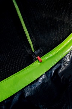 TRAMPOLINA OGRODOWA Z SIATKĄ WEWNĘTRZNA DO OGRODU DLA DZIECI 8 FT 252CM