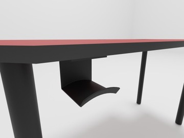 PROFESJONALNE BIURKO GAMINGOWE EKIPA GAMING PRO