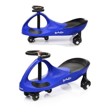 Jeździk pojazd grawitacyjny pchacz dla dzieci kółka świecące LED Meteor