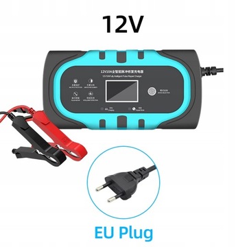 Ładowarka samochodowa 12V 10A Auto inteligent