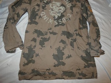 bluza WOJSKOWA Military STYLE KOSZULA bluza moro