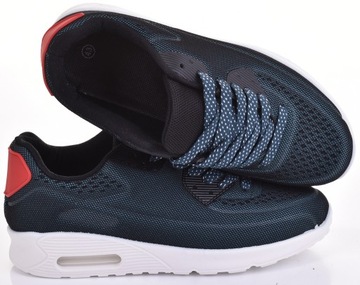 SNEAKERSY MĘSKIE MATERIAŁOWE KLASYCZNE BUTY SPORTOWE MODNE