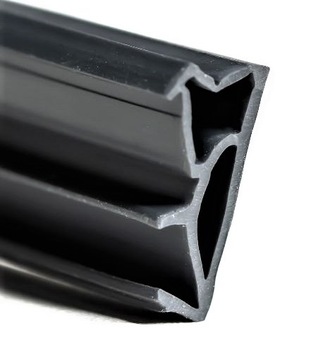 УПЛОТНИТЕЛЬ ДЛЯ НАРУЖНЫХ ДЕРЕВЯННЫХ ДВЕРЕЙ, ГРАФИТ, 6 м