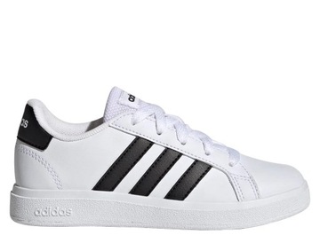 Buty dziecięce trampki młodzieżowe białe adidas GRAND COURT 2 GW6511 38
