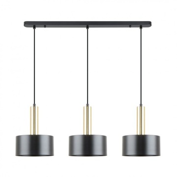 Lampa wisząca Zuma Line LEO 3 -punkty światła zintegrowane źródło LED