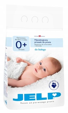 JELP Proszek do prania białego 4 kg hipoalergiczny