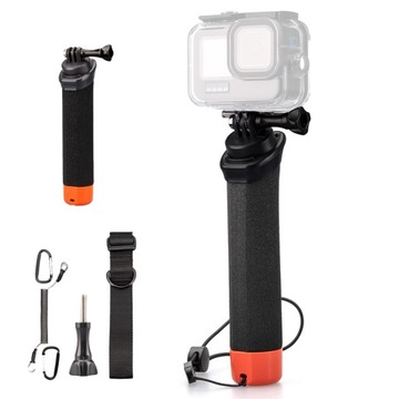 ПЛАВАЮЩИЙ ДЕРЖАТЕЛЬ ДЛЯ СЕЛФИ-ПАЛКИ ДЛЯ СПОРТИВНЫХ КАМЕР GOPRO ВОДОНЕПРОНИЦАЕМЫЙ
