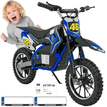 Motor RENEGADE 50R na akumulator Niebieski do 24 km/h Pompowane opony