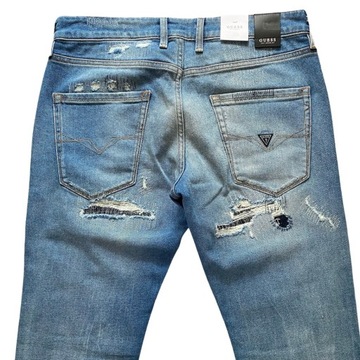 Jeansy Guess r.29/34 Vermont slim straight