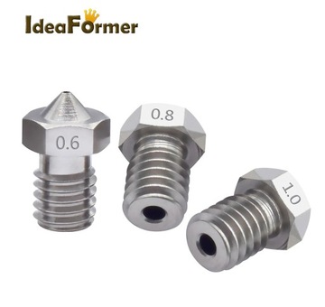 dysza drukarki 3D, 0,4mm. filament 1,75mm. - stal