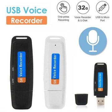 USB Voice Recorder Portable Sound Recorder Dictaph