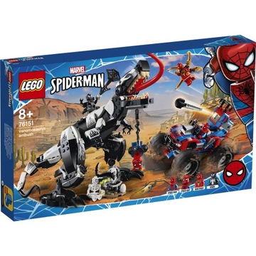 LEGO SUPER HEROES STARCIE Z VENOMOZAUREM 76151