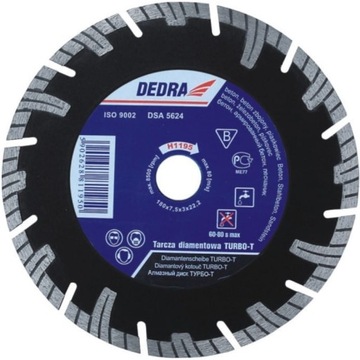 Tarcza do betonu zbrojonego Turbo-T 125/22,2mm