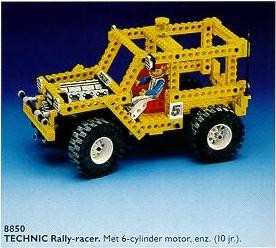 LEGO Technic 8850 Rally Support Truck 8850 Użwane