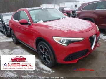 Alfa Romeo Stelvio SUV 2.0 Turbo 280KM 2019 Alfa Romeo Stelvio 2019 r.,2,0L TI LUSSO AWD 2.0 Benzyna 280KM