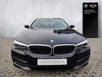 BMW Seria 5 G30-G31 Limuzyna 518d 150KM 2018 BMW 518 salon Polska, nowe tarcze klocki p+t, bard, zdjęcie 7