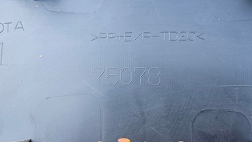 LIŠTA DVEŘE LEVÝ ZADNÍ TOYOTA C-HR 75078-10011