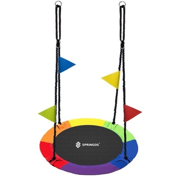 САДОВЫЕ КАЧЕЛИ ГНЕЗДО АИСТА ДЕТСКИЕ 100см БОЛЬШИЕ ПРОЧНЫЕ 150кг XXL